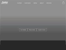 Tablet Screenshot of jenningsguitars.com